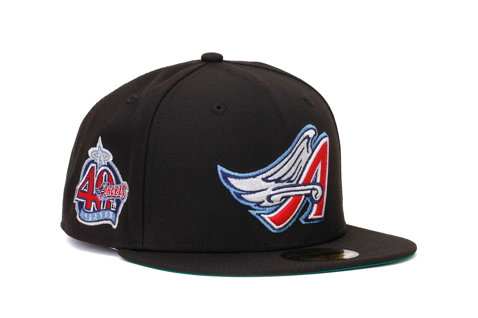 Los Angeles Angels 59FIFTY Fitted 40th Season Side Patch
