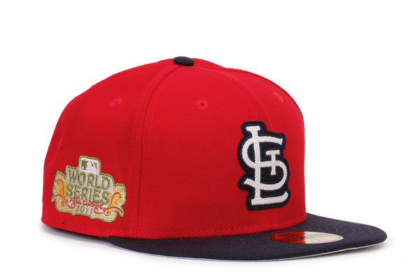 St. Louis Cardinals New Era 2011 MLB World Series 59FIFTY Fitted Hat - Pink