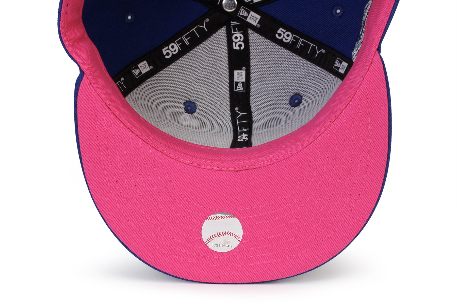 blue jays fitted hat light blue