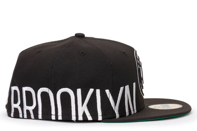 59FIFTY Brooklyn Nets Sidesplit Fitted Hat