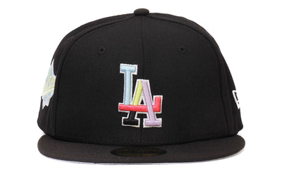 New Era - MLB Los Angeles Dodgers World Series Multi Patch 59Fifty Cap