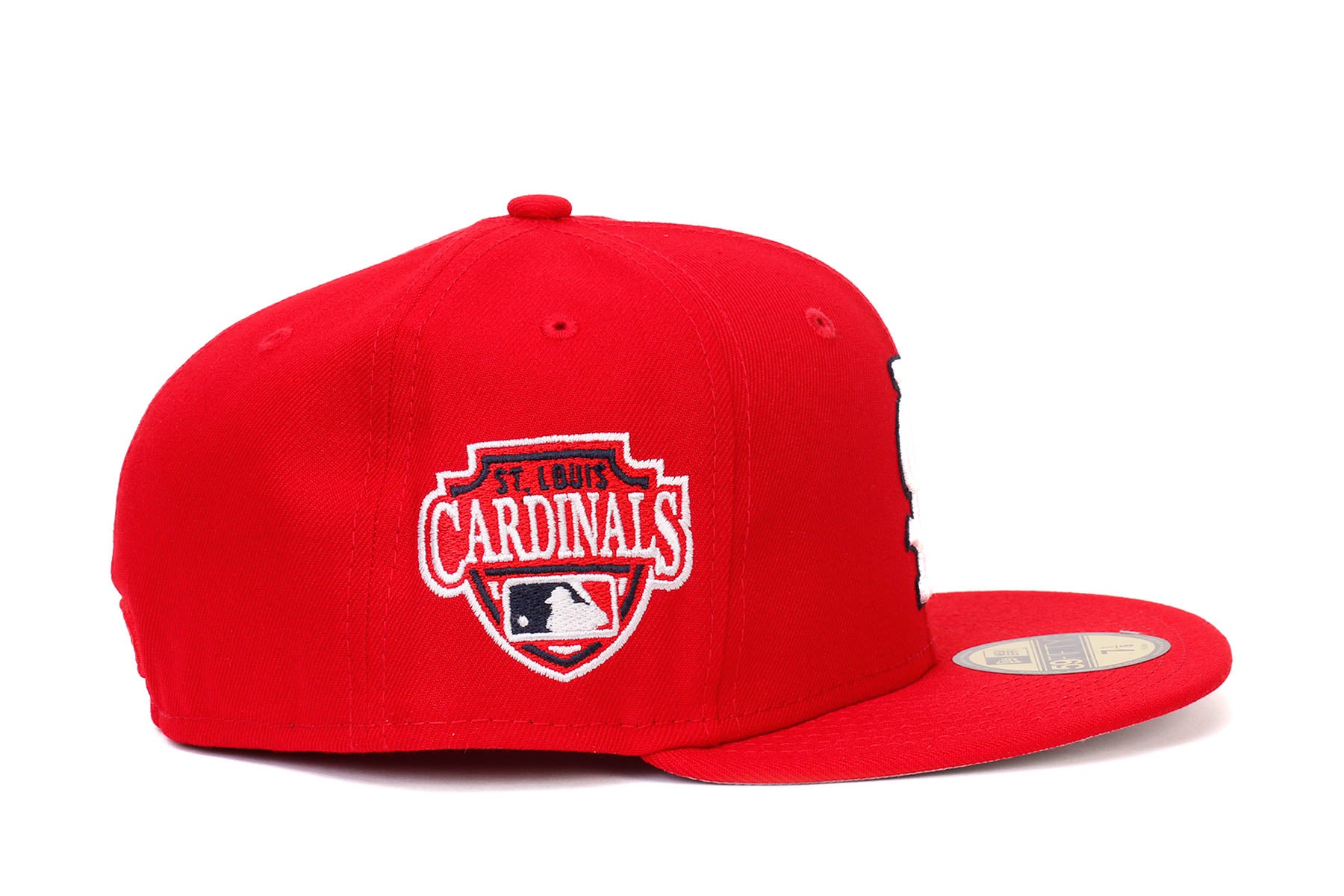 Men's St. Louis Cardinals New Era White/Red Undervisor 59FIFTY