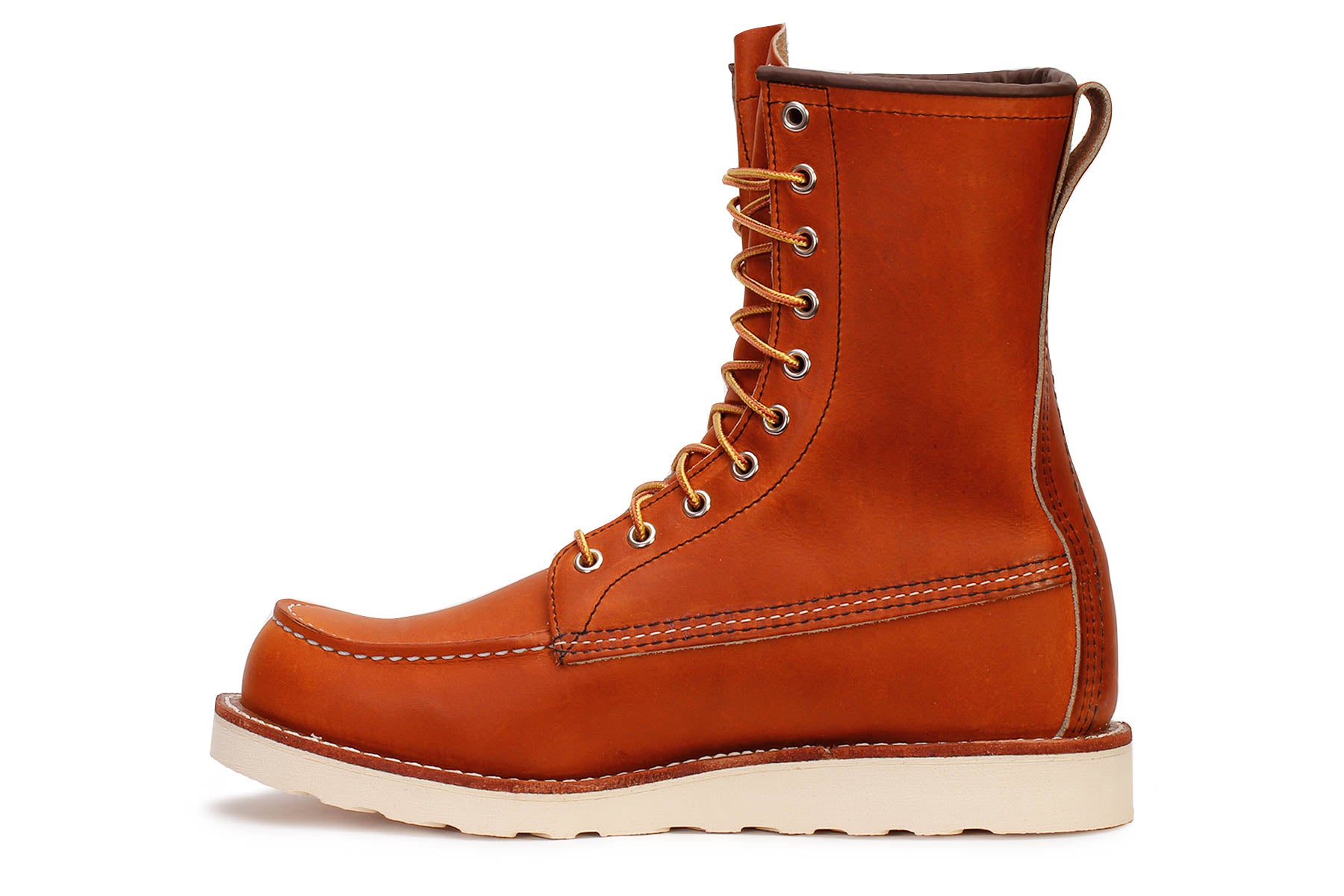 Limited-Edition Red Wing Shoes 'Chop Top' Moc Toe Boots - Long John