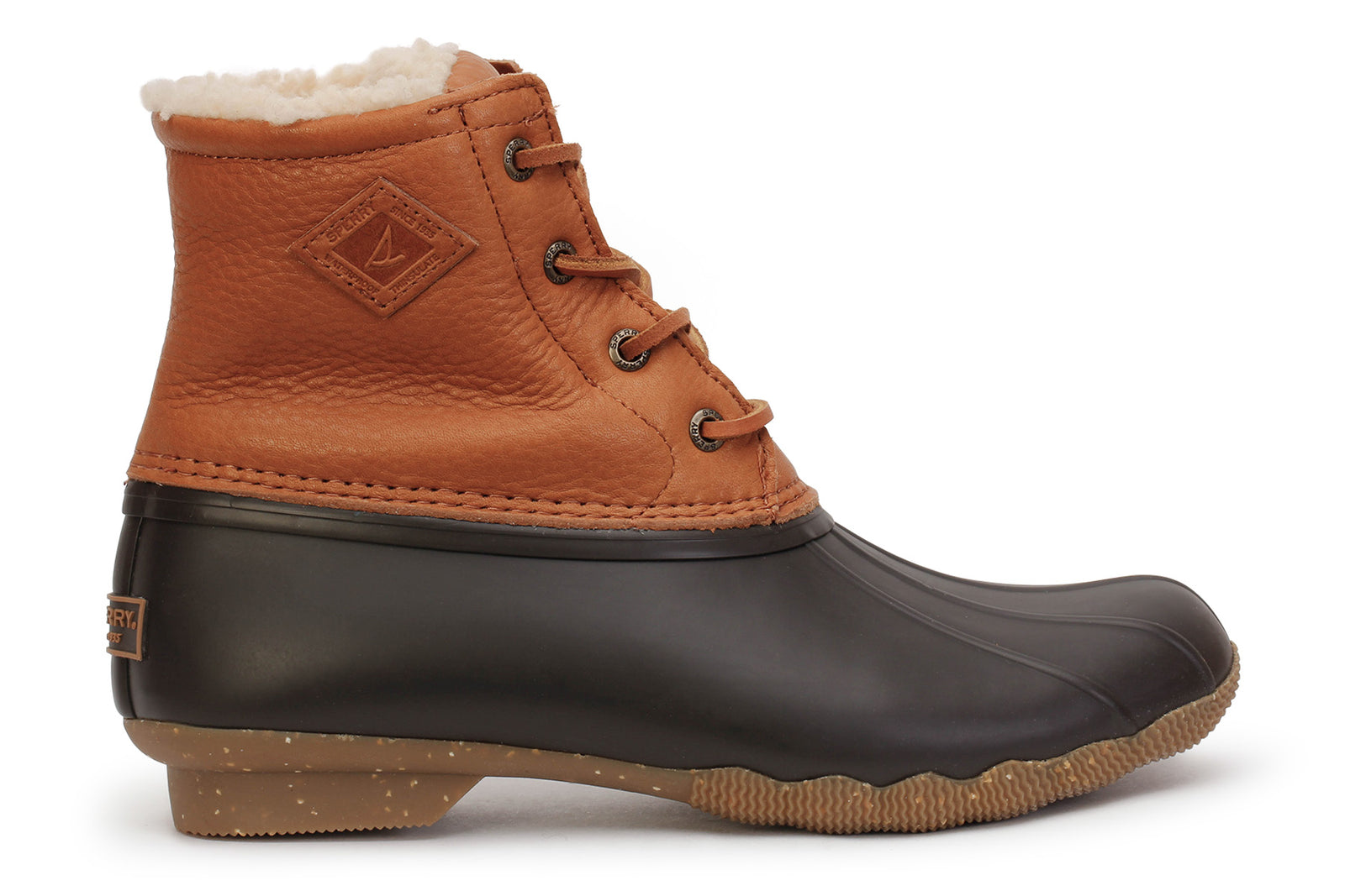 Women's Saltwater Winter Waterproof Luxe Leather Duck Boots