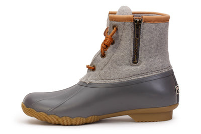 Women's Saltwater Wool Embossed Duck Boot