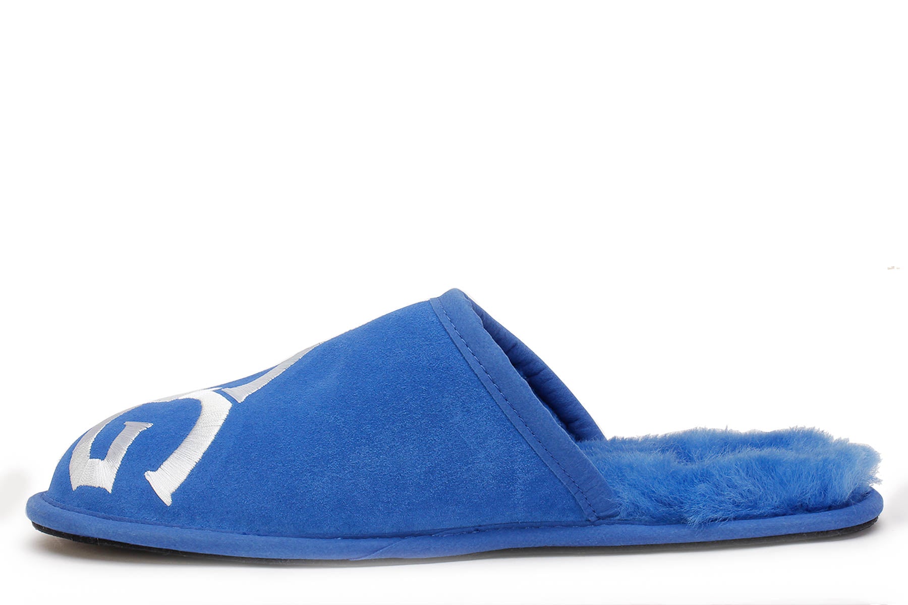 Ugg slippers blue and white cheap