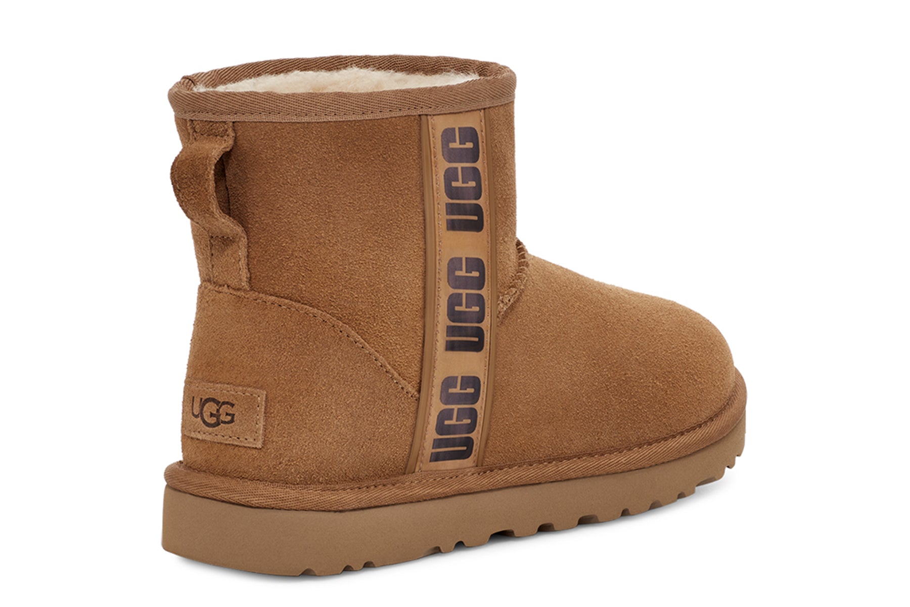 Ugg Kids' Classic Short II Waterproof Boot - 5 - Chestnut