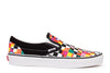 Classic Slip-On Floral Checkerboard Sneakers