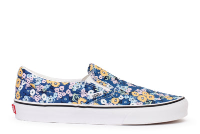 Classic Slip-On Floral Sneakers